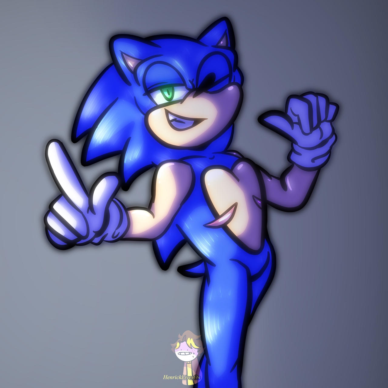 Deviantart Soni Sonic! by HenrickLivesOn on DeviantArt