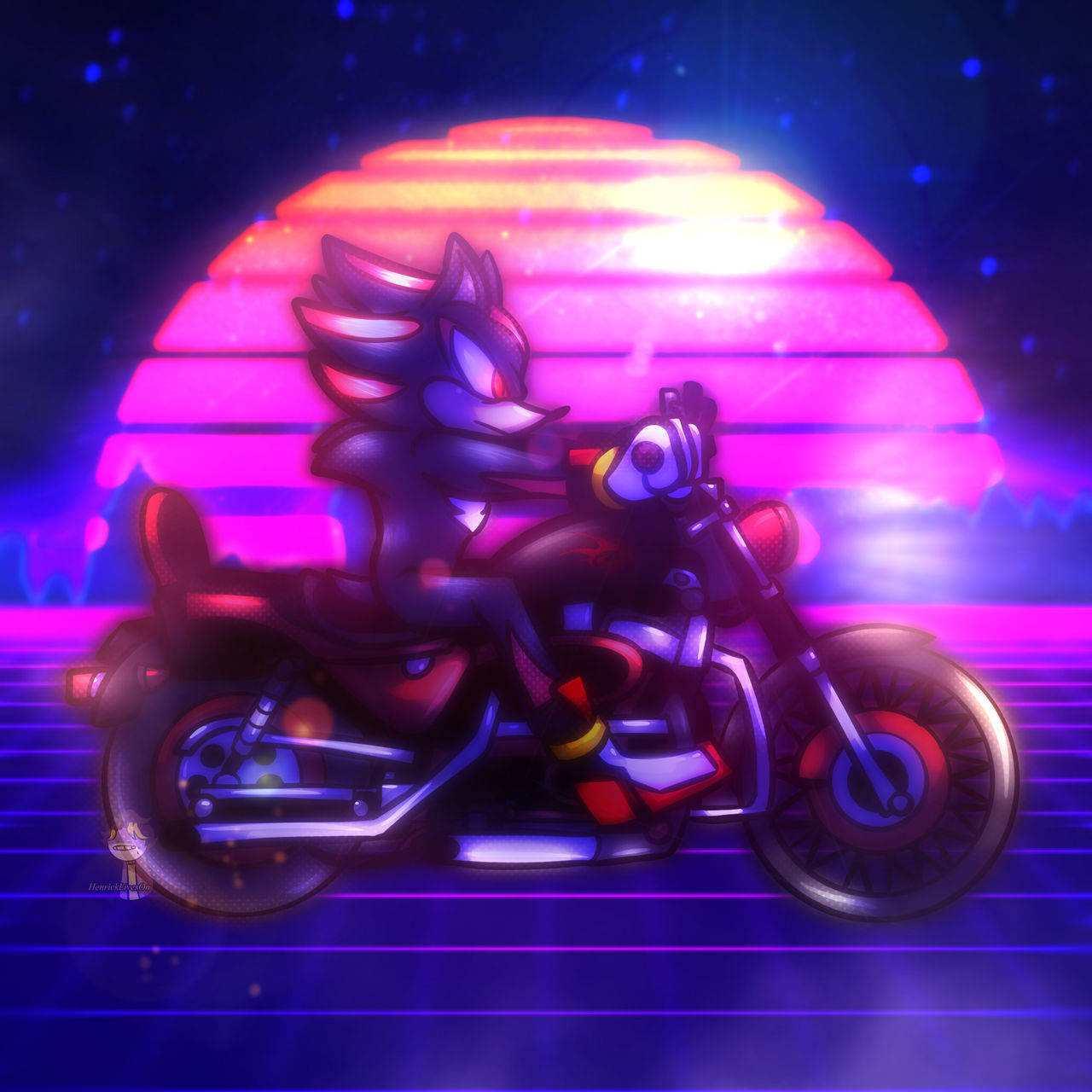 Vaporwave Shadow by HenrickLivesOn on DeviantArt