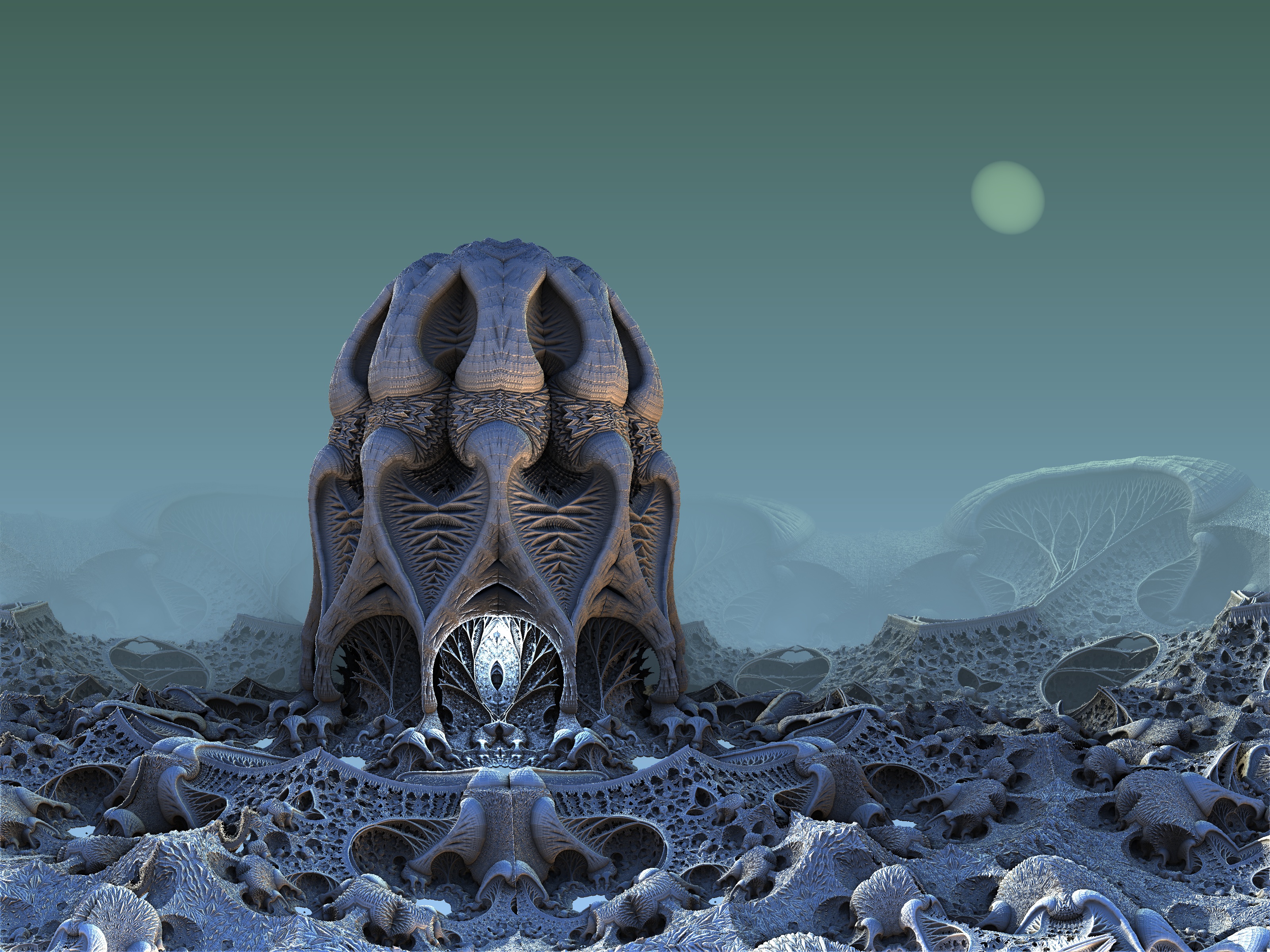 Science Fiction Monastery The Monastery by eclecticeric on DeviantArt