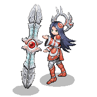 Irelia pixel animation