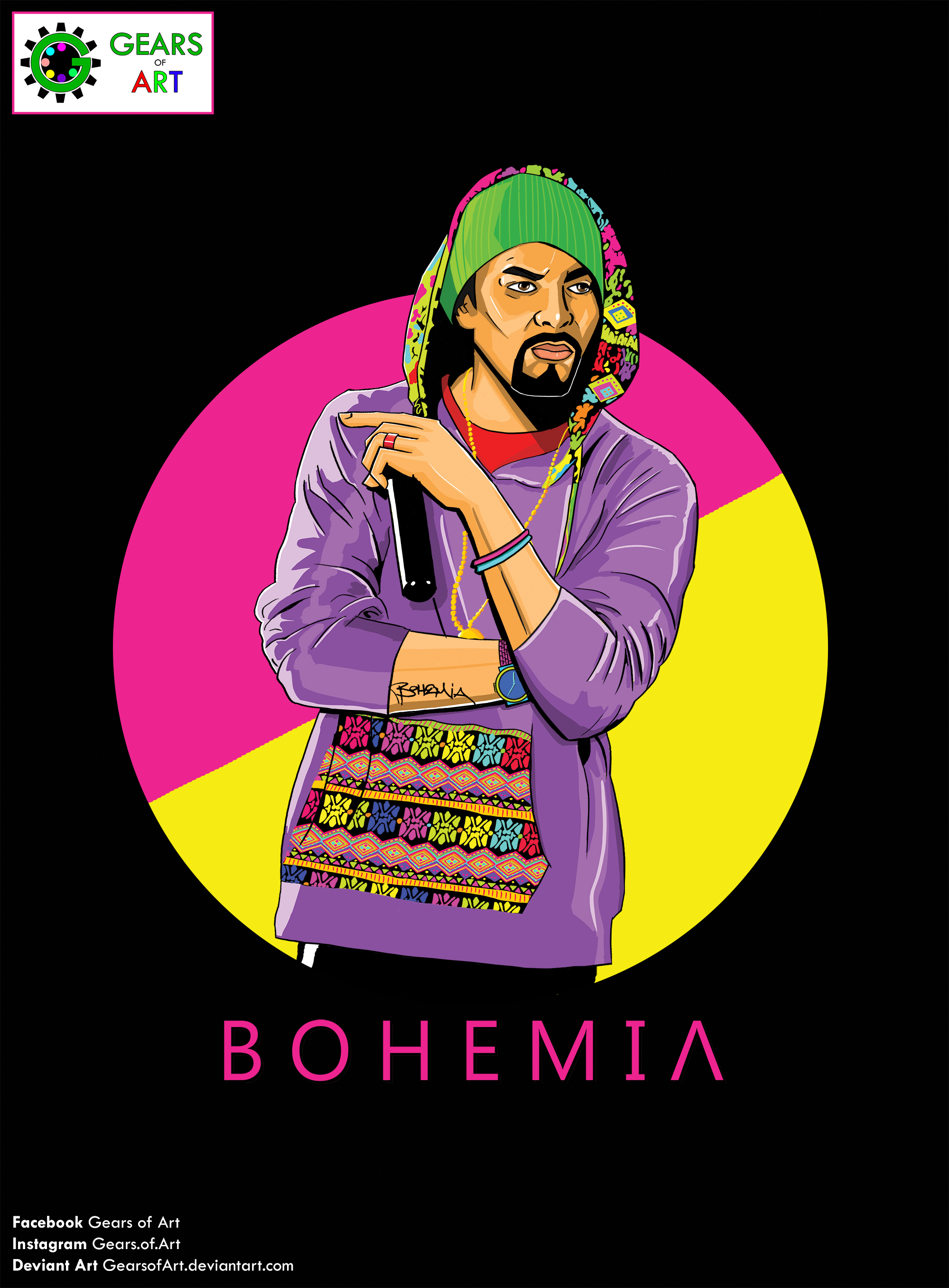 Bohemia Rappper Bohemia - The Punjabi Rapper by gearsofart on DeviantArt