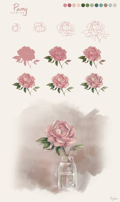 Flower Tutorial - Peony