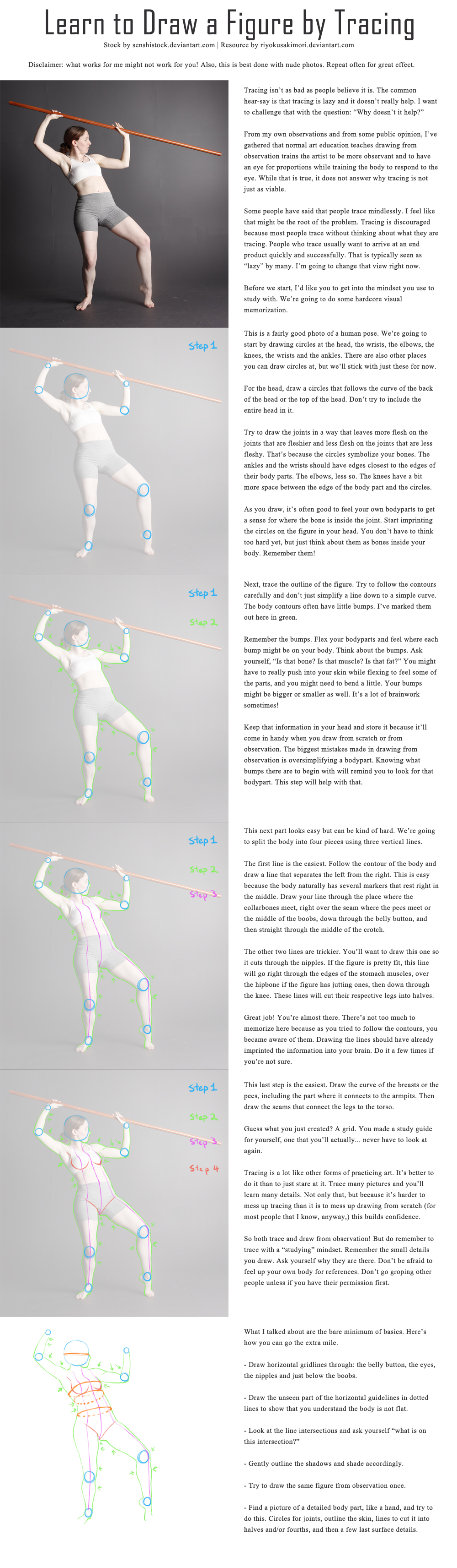 Tracing Tutorial You CAN learn to draw by tracing. by Nyanfood on DeviantArt