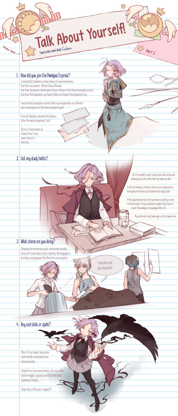 {PR} - Talk About Yourself Pt2 by Nyanfood