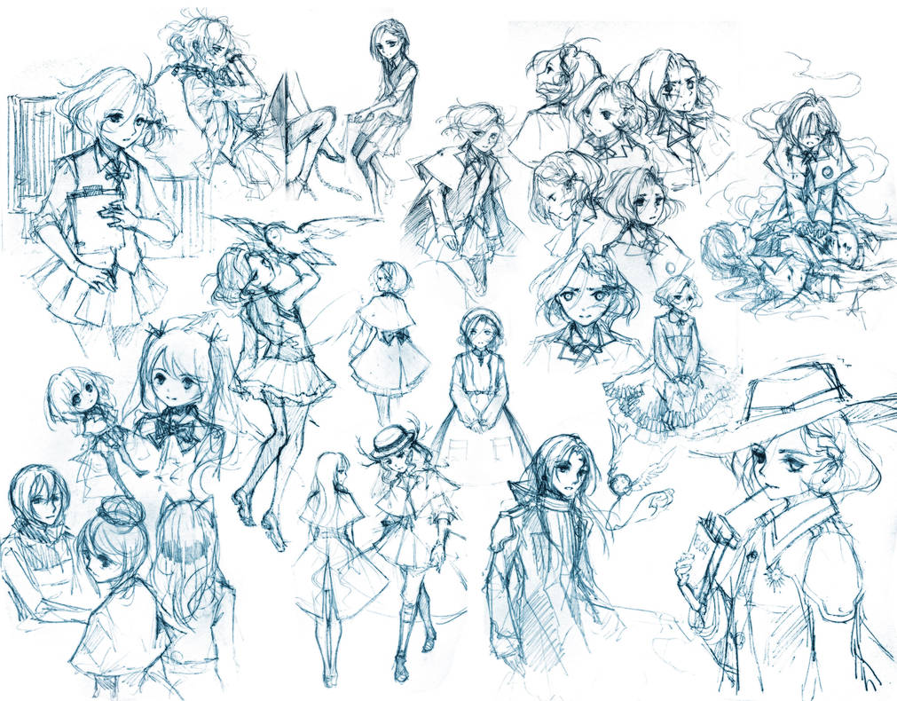 {PR} - Sketch Dump From Hell 2 by Nyanfood