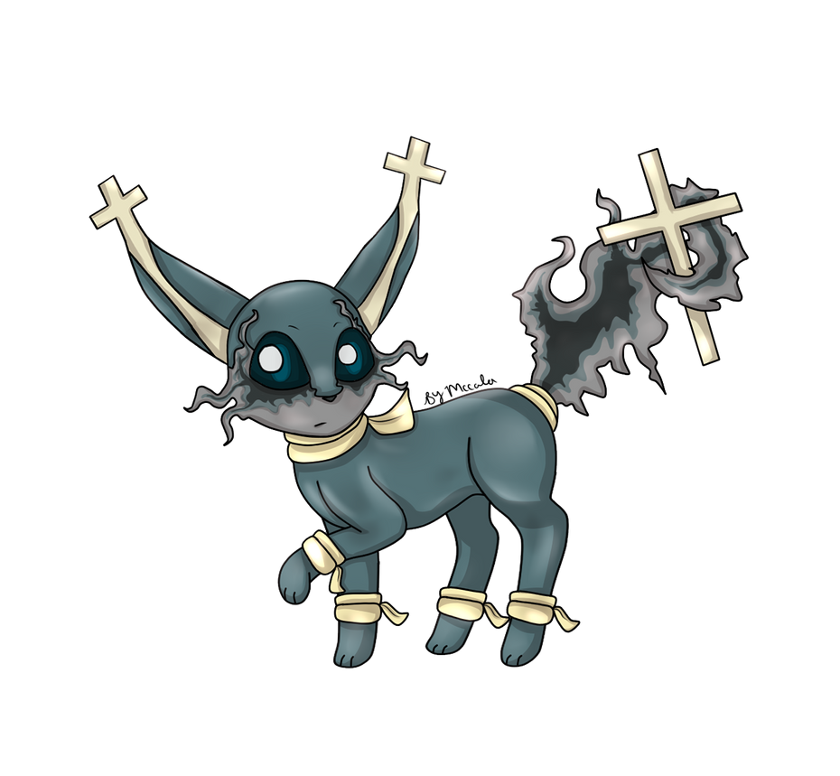 Ghost Evolution Ghost Type Eeveelution. by CaylerCrysis on DeviantArt