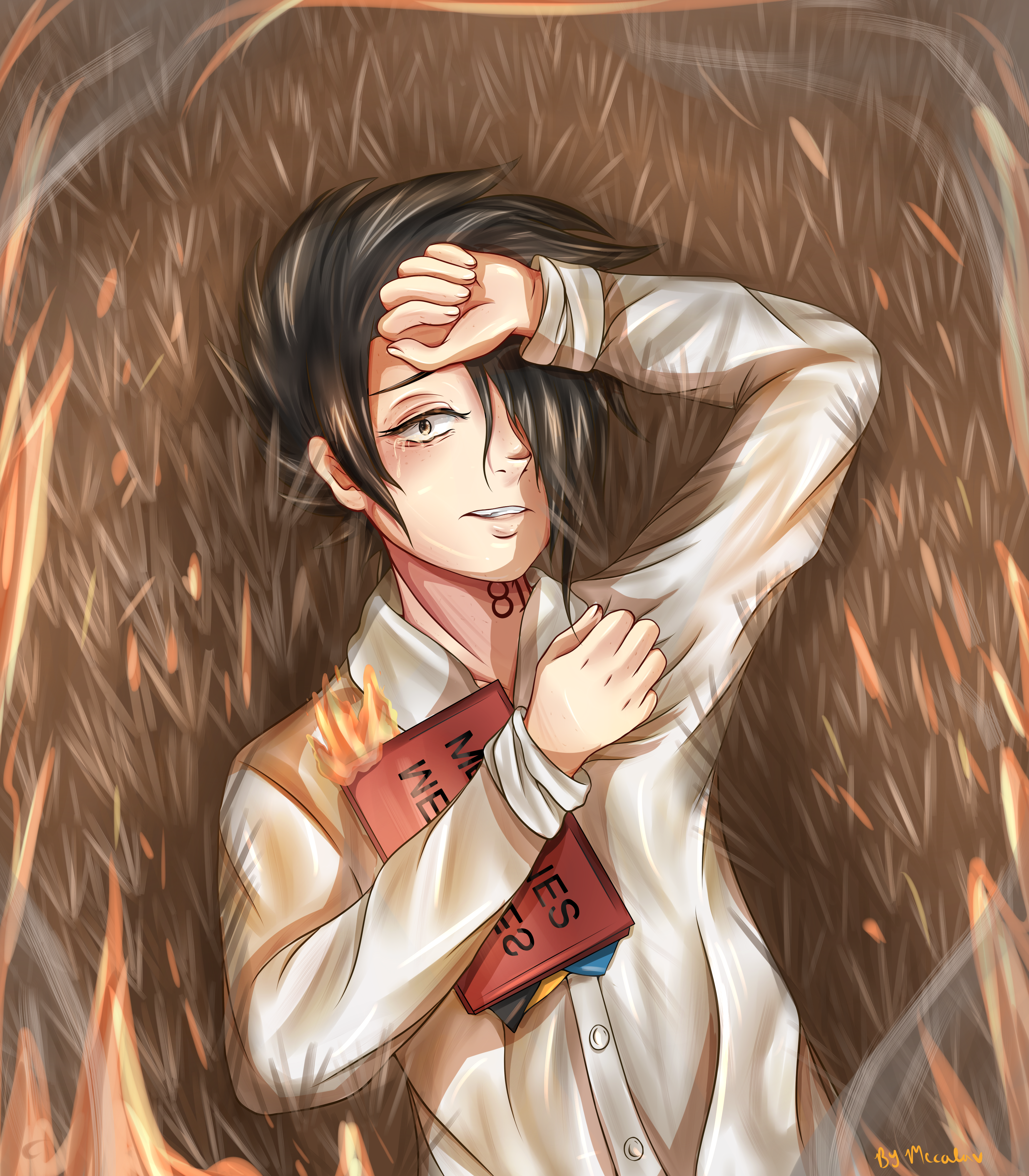 Ray - the promised neverland  Neverland, Neverland art, Anime