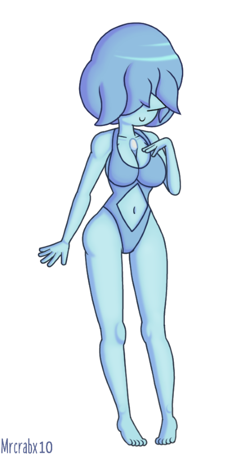 Swimsuit Blue Pearl