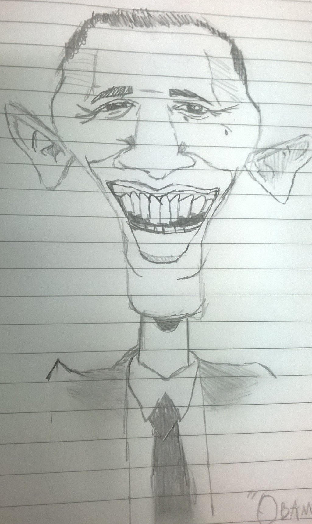 Obama Caricature