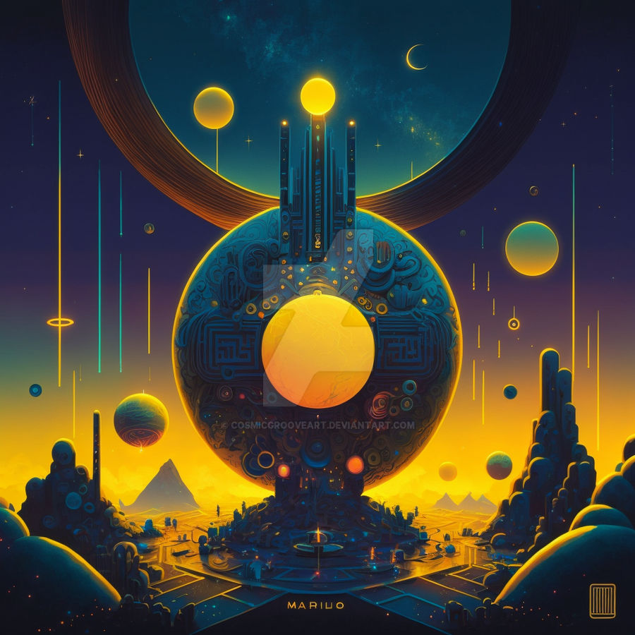 cosmic magic machine by cosmicgrooveart on DeviantArt