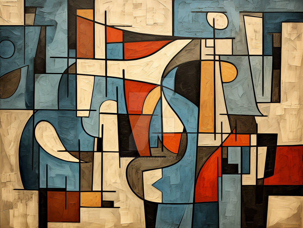 cubist geometry by cosmicgrooveart on DeviantArt