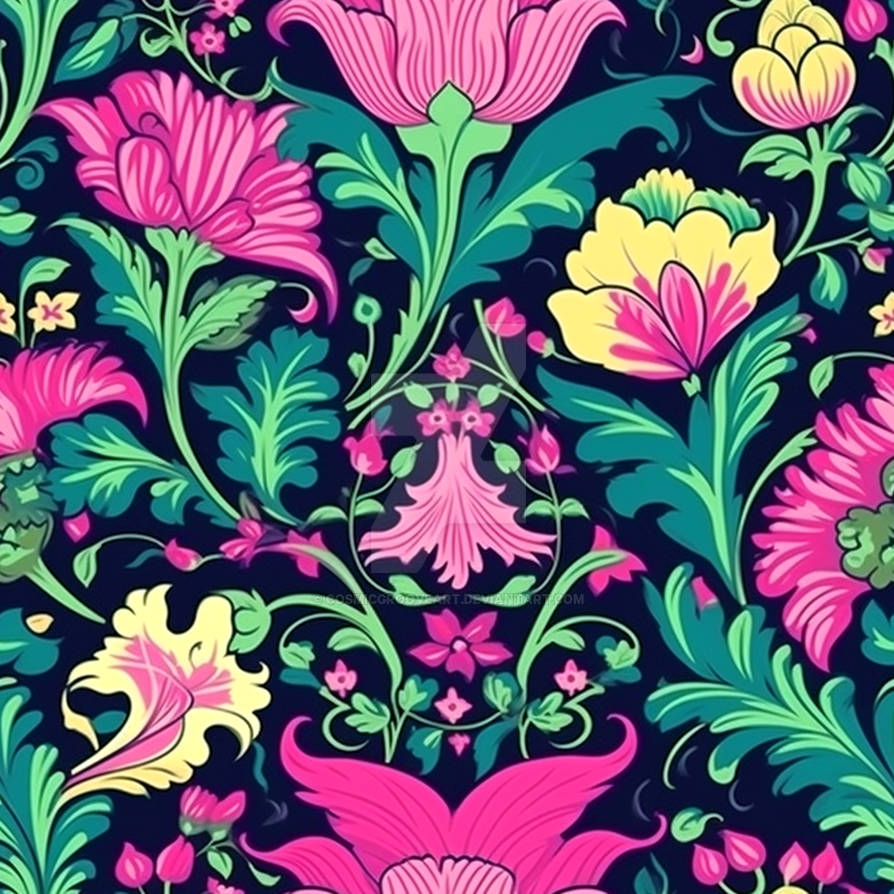 seamless pattern by cosmicgrooveart on DeviantArt