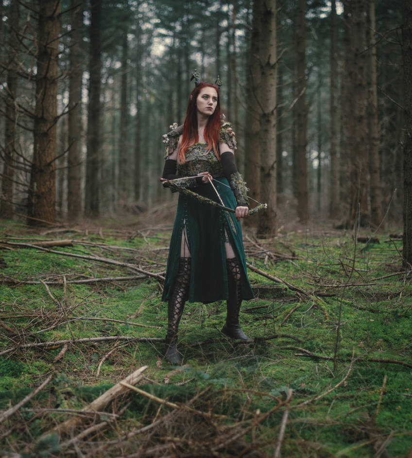 Wood Elf Ranger by TheFoxAndTheRaven on DeviantArt