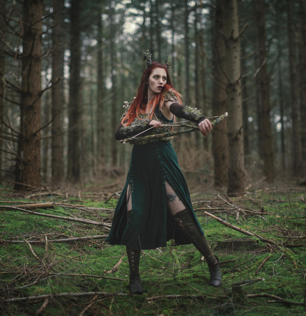 Wood Elf Ranger II by TheFoxAndTheRaven on DeviantArt