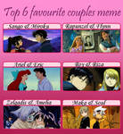 Favorite Animated Couples