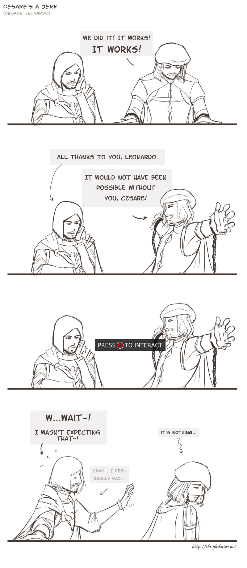 AC - Cesare's a Jerk