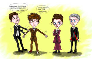 Doctor Who : Missy is totally bananas !