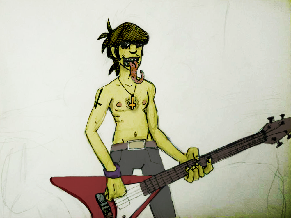 Murdic Pixel Murdoc Niccals by Hornerillo on DeviantArt
