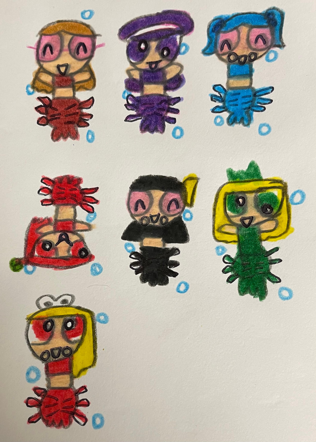 Pufferfish Puff Pals by JoshuaPowerPuff on DeviantArt