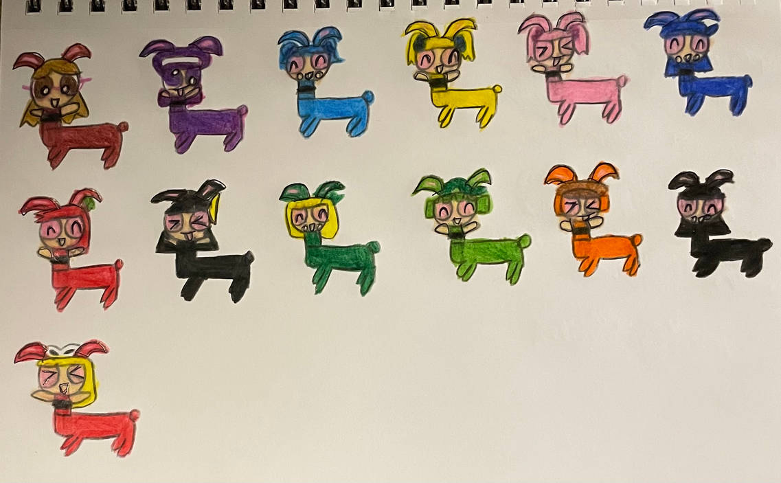 Bunny Centaur Pals by JoshuaPowerPuff on DeviantArt