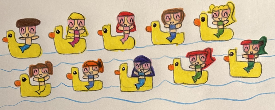 Duck Riding Deviantart Rubber Duck Riding by JoshuaPowerPuff on DeviantArt