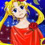 Tsukino Usagi Under The Moonlight