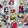 Harley Quinn's sketches