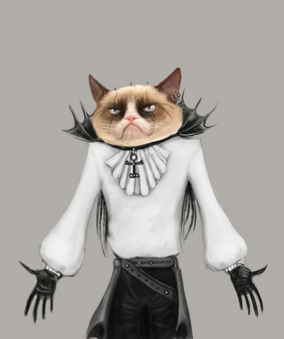 grumpy cat need a hug