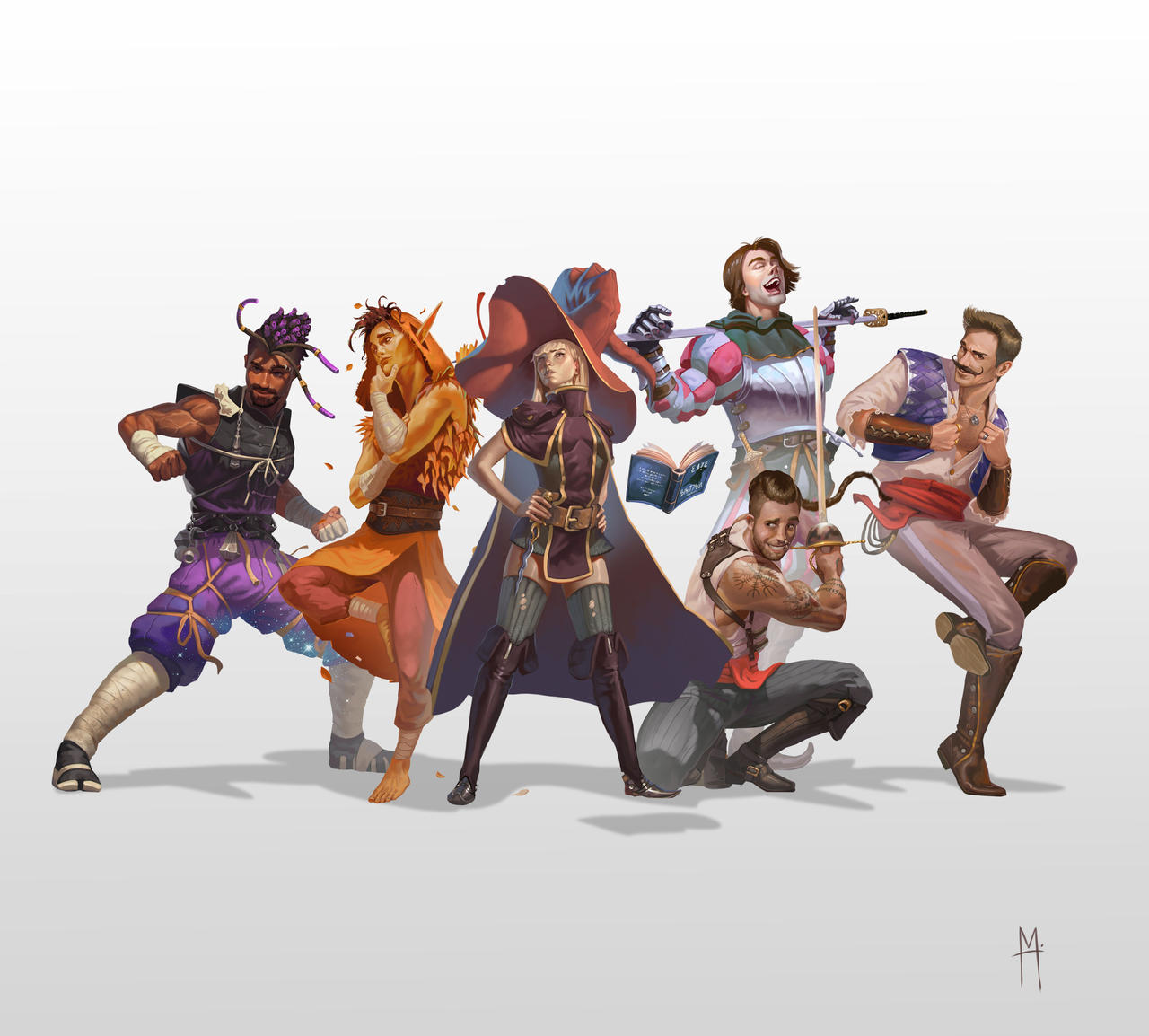 DnD Party by marvinblattert on DeviantArt