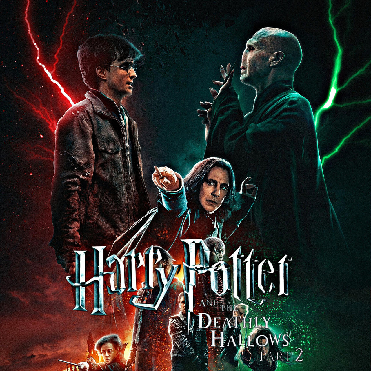 Art Print Poster Harry Potter: Deathly Hallows Part 2 Movie Film