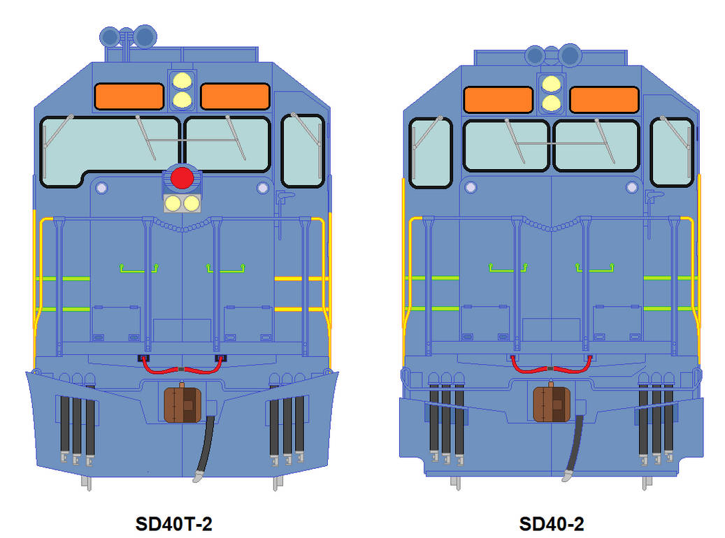 Sd40 Rear EMD SD40-2 front base by Trainman3985X on DeviantArt