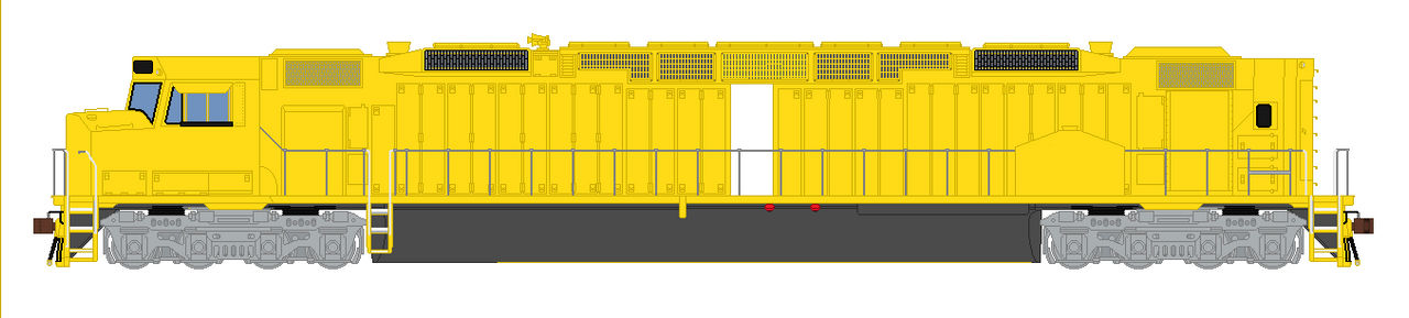 EMD DDA40X/Centennial (side) by Trainman3985X on DeviantArt