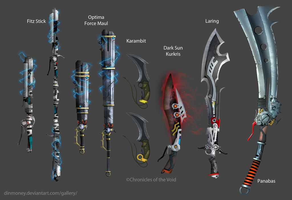 CotV Melee Weapons