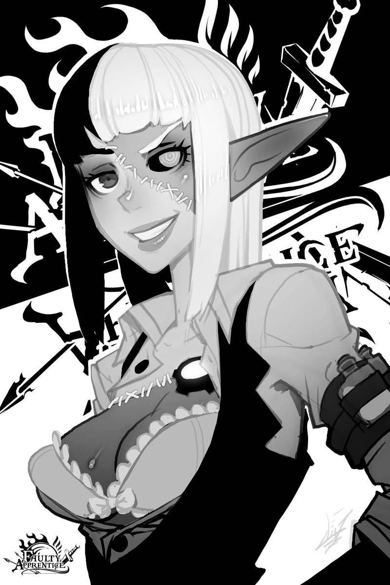 Alchemist Greeting sketch by dinmoney