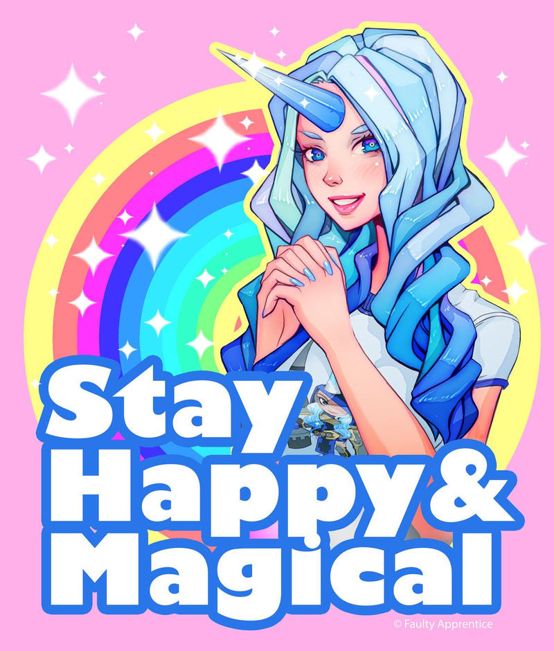 Stay Happy and Magical by dinmoney