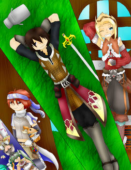 Rune Factory Main Characters: Valintines Day