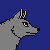 Howling Wolf Icon - Free to Use