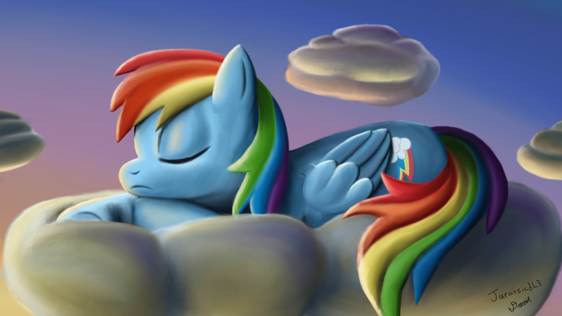 Sunset Rainbow Dash