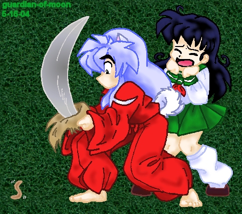 Inuyasha, my first C.G.