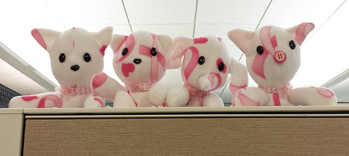 Plushies Crafted to Fight Breast Cancer 3