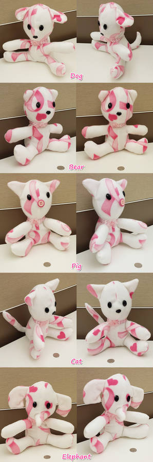 Plushies Crafted to Fight Breast Cancer List