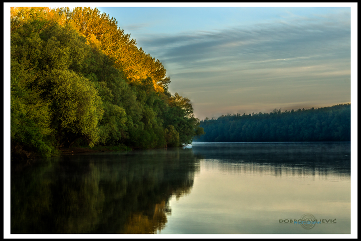 drava u zoru