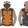 Rocket Raccoon Hoody Design