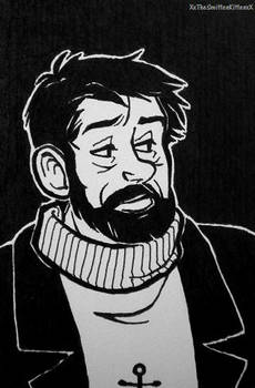 Captain Haddock Portrait