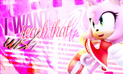 Amy Rose~Sign
