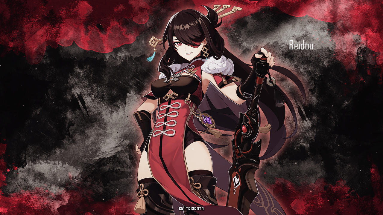 Beidou Wallpaper (Genshin Impact) by nathanjrrf on DeviantArt
