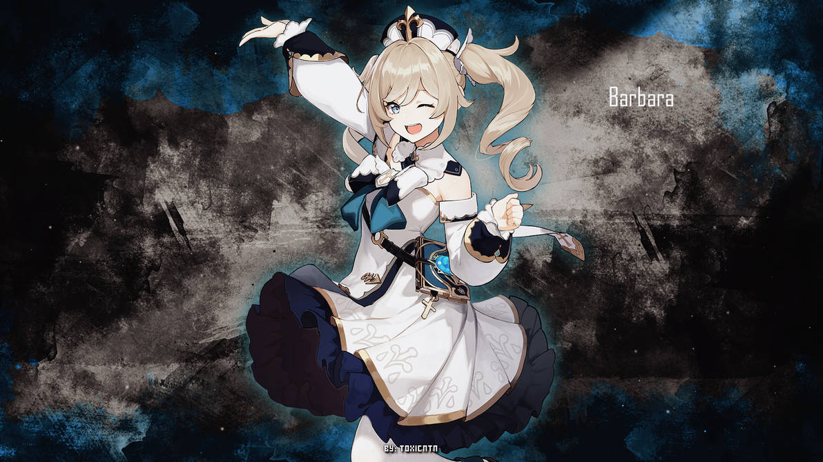 Barbara Wallpaper (Genshin Impact) by nathanjrrf on DeviantArt