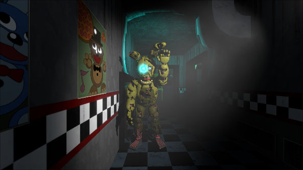 Springtrap Poster by springbonniestudios on DeviantArt