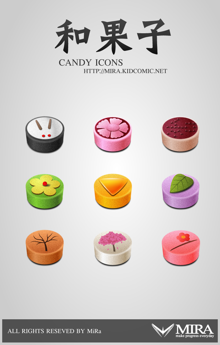 Candy icons