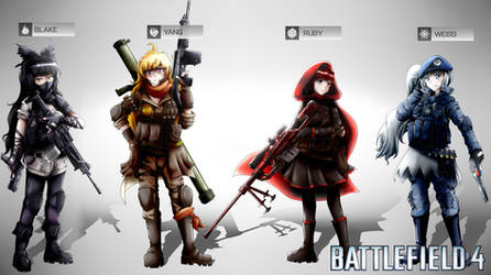 Battlefield 4: RWBY Squad by SSgt-LuLZ